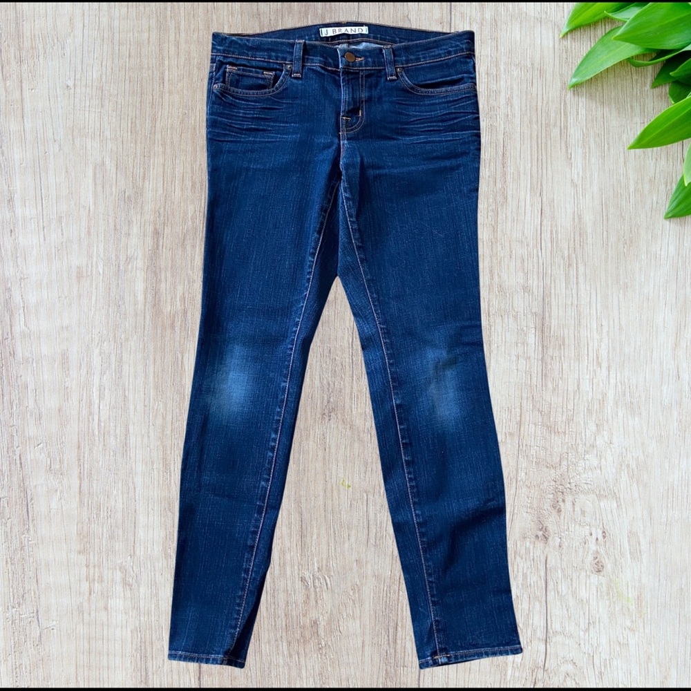 J Brand Dark Wash Skinny Jeans